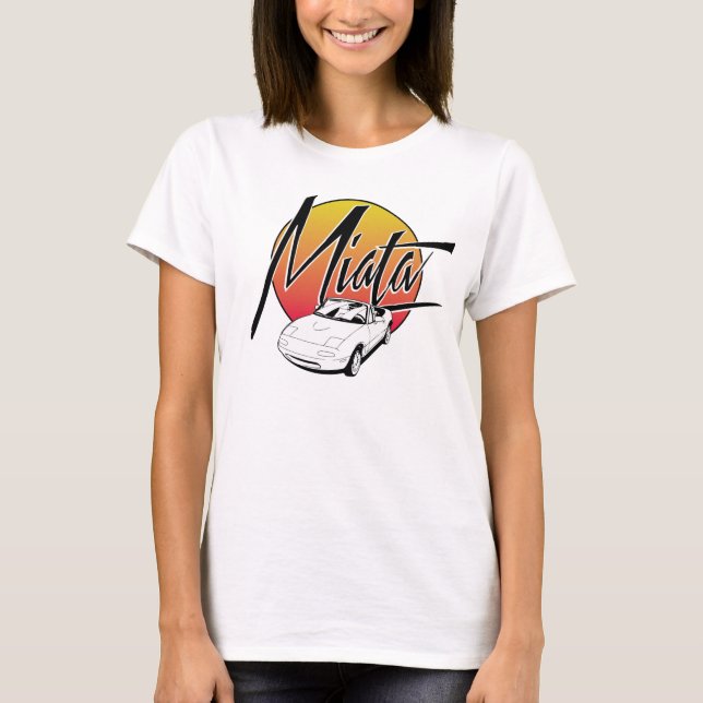 Retro Miata T-Shirt (Vorderseite)