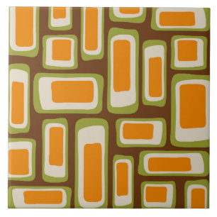 Retro-Mid-Century-Modern-Abstrakt Fliese