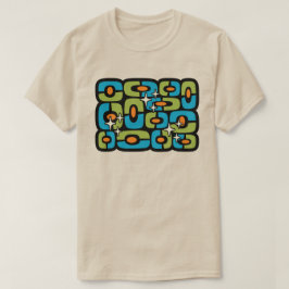 Retro Mid Century Modern Cosmic Abstract T-Shirt