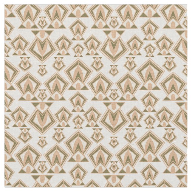 Retro Mid Century Modern Diamond Stoff (Nahaufnahme)