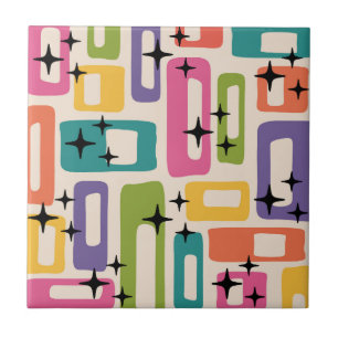 Retro Mid Century Modern Fliese