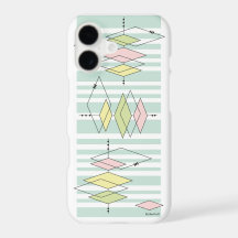 Retro Mid-Century Modern Geometrisch Abstrakt