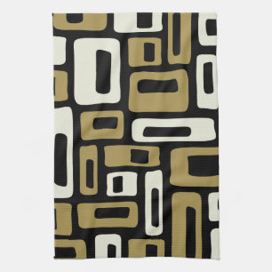 Retro Mid Century Modern Geschirrtuch