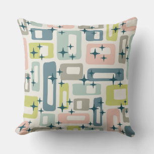 Retro Mid Century Modern Kissen