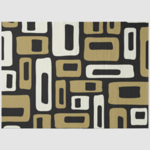 Retro Mid Century Modern Seidenpapier