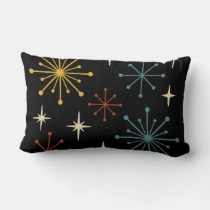 Retro-Mid-Century-Modern-Sternenburst-Muster Lendenkissen