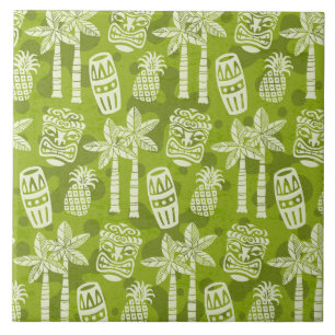 Retro-Mid-Century-Modern-Tiki-Muster Fliese