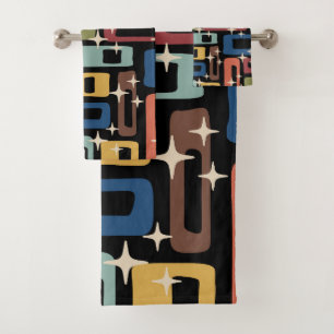 Retro Mid-Century Moderne Abstrait