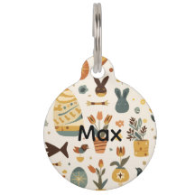 Retro-Mid-Century-Oster-Pet-Anhänger | Atom-Hase