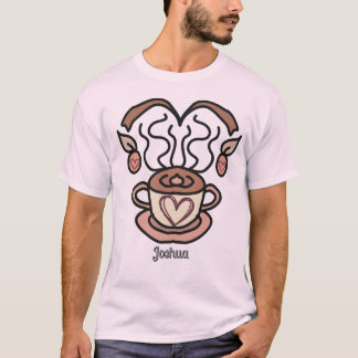 Retro Minimalistisch meinen Kaffee, meine Liebe |  T-Shirt