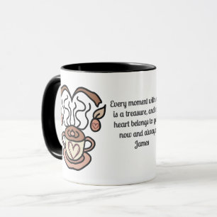 Retro Minimalistisch meinen Kaffee, meine Liebe Tasse