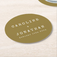 Retro Minimalistisch Ochre Schreibmaschine Custom 