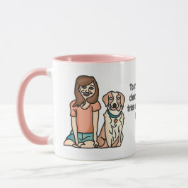 Retro minimalistische phantastische Freundschaft Tasse