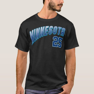 Retro Minnesota Nummer 6 T-Shirt