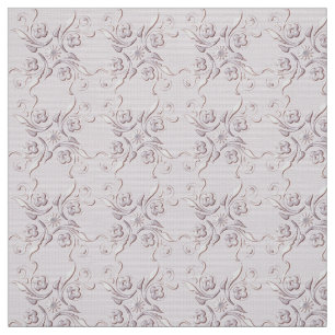 Retro mit Blumenmuster Stoff