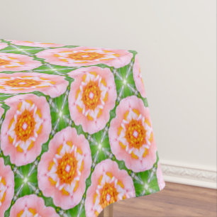 Retro mit Blumenmuster Tischdecke