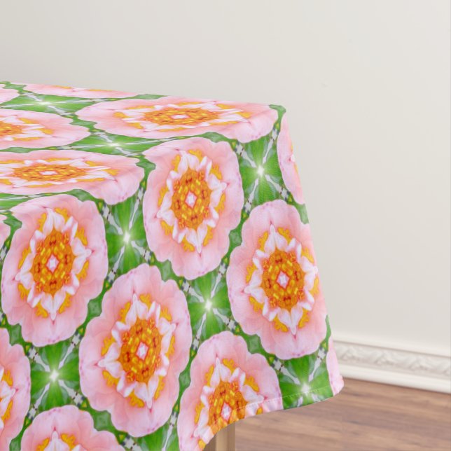 Retro mit Blumenmuster Tischdecke (Beispiel)