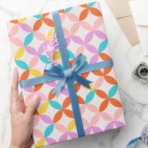 Retro Mitte Jahrhundert Modernes Abstraktes Muster