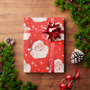 Retro Mitte Jahrhundert Weihnachten Geschenkpapier