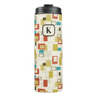 Retro Mittelalterliche, bunte geometrische Formen