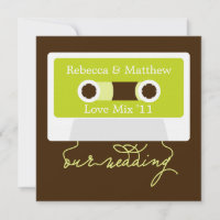 Retro Mixtape Wedding