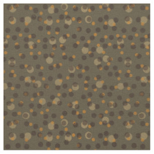 Retro-Mocha-Latte 1970er-Jahre Bubble Dream Stoff