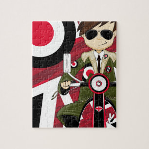 Retro Mod auf Roller