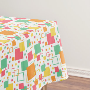 Retro Mod Citrus Tischdecke