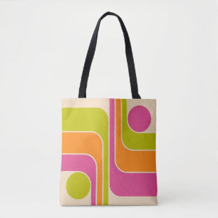 Retro-Mod-Geometrisches Design Tasche