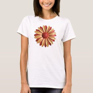 Retro MOD Hippie Daisy Blume - Trendmode T-Shirt
