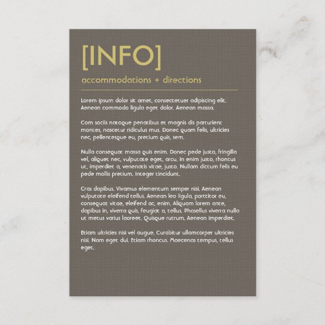 Retro Mod Perfect Chair Pair Eames Enclosure Card Begleitkarte (Vorderseite)