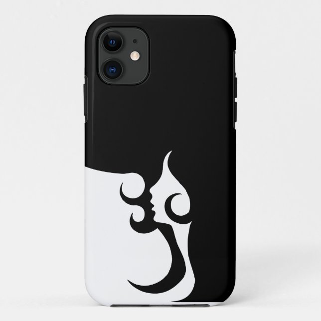 Retro Mod Woman Case-Mate iPhone Hülle (Rückseite)