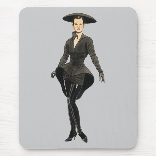 Retro-Mode-Mauspad Mousepad (Vorne)