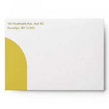 Retro Modern Monogram weiß und grün