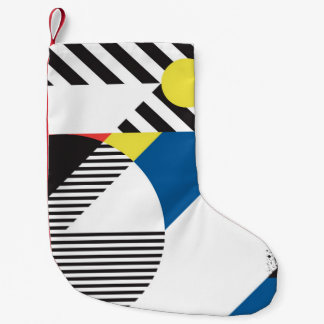 Retro Modern Style Backdesign Kleiner Weihnachtsstrumpf