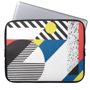 Retro Modern Style Backdesign Laptopschutzhülle