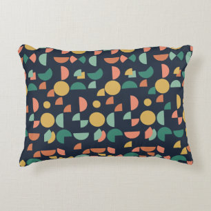 Retro Moderne Elegante Geometrische Stammesmuster Dekokissen