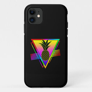 Retro Moderne Silhouette Ananas Sommerfrucht Case-Mate iPhone Hülle