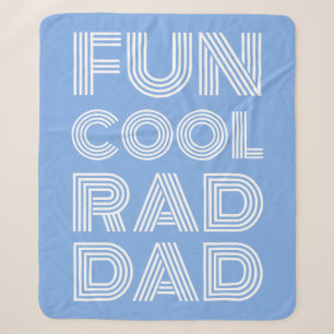 Retro moderne Typografie krasser Papa lustiges Lic Sherpadecke