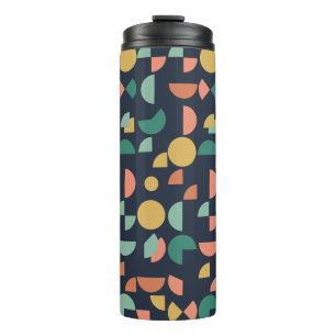 Retro Modernes geometrisches Tribal Thermosbecher