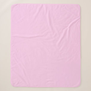 Retro-modernes Pink & Gray Modernes Polka Dot Desi Sherpadecke
