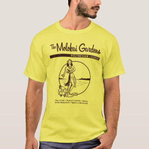 Rétro Molokai fait du jardinage T-shirt de salon