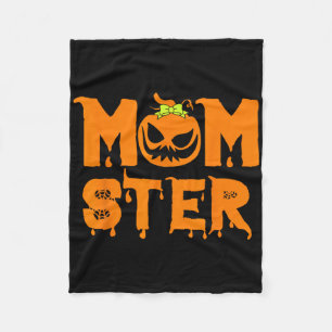 Retro Momster Halloween Mama Kostüm Mutter Hallowe Fleecedecke