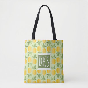 Retro Monogramm der Ananas- Tasche