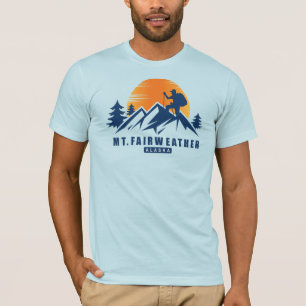 Retro Monte Fairweather Wandern T - Shirt