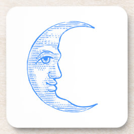 Retro Moon Getränkeuntersetzer