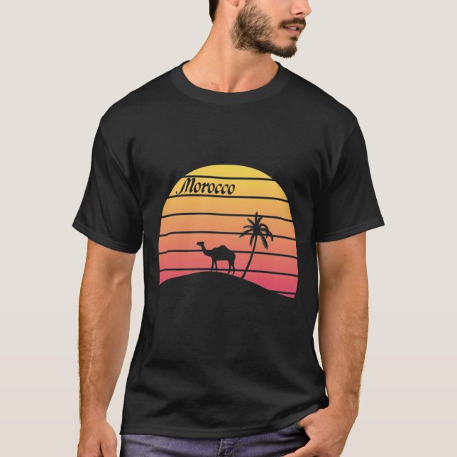 Retro MOROCCO classic T-Shirt (Vorderseite)