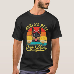 Retro Mothe, die beste australische Rinder-Mama de T-Shirt