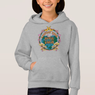 Retro Mother Earth Graphic der 70er Hoodie