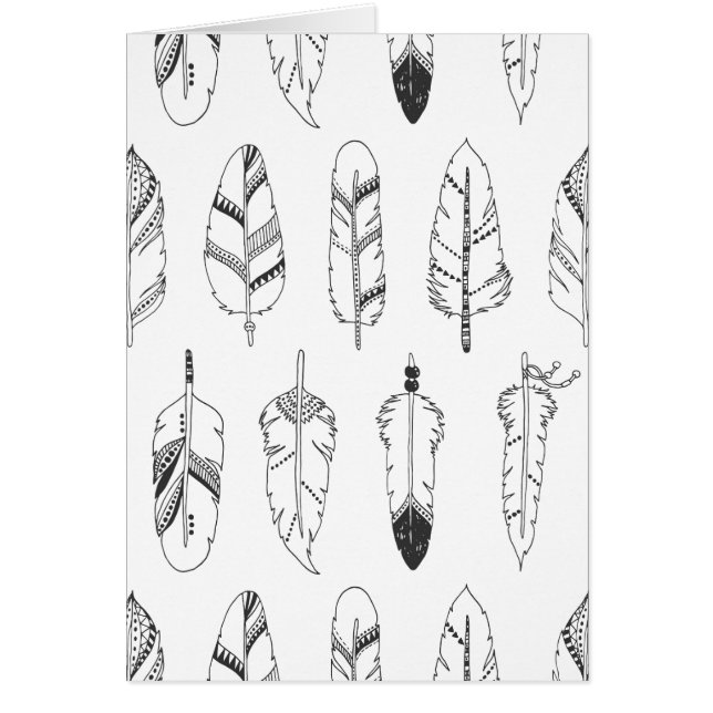 Rétro motif inspiré de plume (Devant)